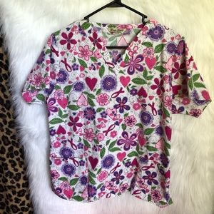 Comfy Cotton Scrub Top